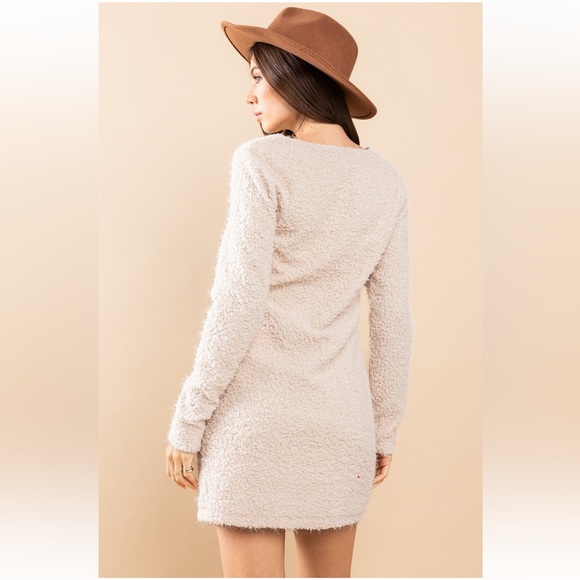 NWT Fuzzy Chic Sweater Dress - Picture 5 of 6